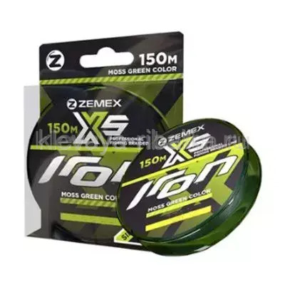 Шнур ZEMEX IRON 150м 0,16мм  5,27кг тёмно-зелёный