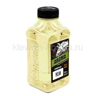 Ароматизатор Миненко PMbaits AROMA liquid 500мл  Pecan (орех пекан) светло-желтый