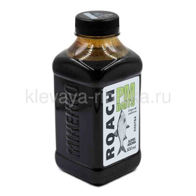 Ароматизатор Миненко PMbaits Liquid Additives Super Aroma 500мл Плотва