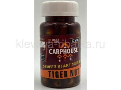 Тигровый орех (Tiger Nut) насадочный  CarpHouse в дипе 125мл  Hot Pepper (жгучий перец)