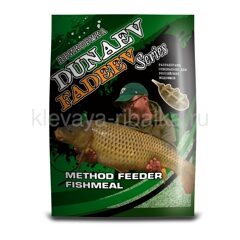 Прикормка Дунаев Dunaev-Fadeev Method Feeder Fishmeal  1кг