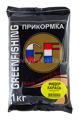 Прикормка Greenfishing GF Фидер Карась сладкая, специи ваниль + кукуруза рыжая 1кг