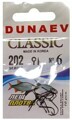 Крючки DUNAEV Classik 202 № 6 10шт/уп