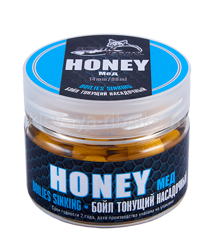 Бойлы вареные Sonik Baits  14мм 60г  Honey (мед) желтый