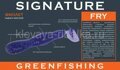 Виброхвост Signature FRY 3,4" 85мм цвет-Фиолет   (6шт)