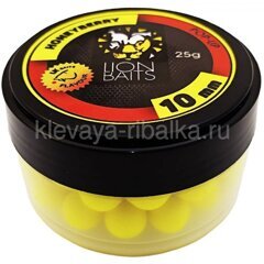 Бойлы плавающие (Pop-Up) Lion Baits  10мм 25г  HoneyBerry (медовая ягода) желтый