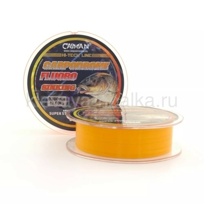 Леска CAIMAN Carpodrome Fluoro 300м 0,321мм  13,6кг orange