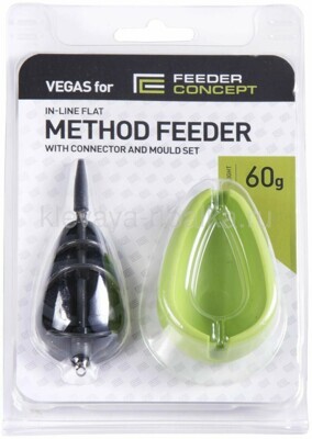 Кормушка  Feeder Concept Flat Method (1шт+уплот.) метод   60г