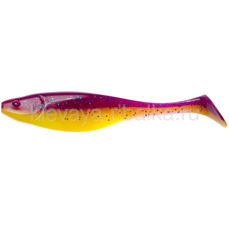 Виброхвост Narval Commander Shad 120мм цвет-007-Purple Spring чеснок  (4шт)