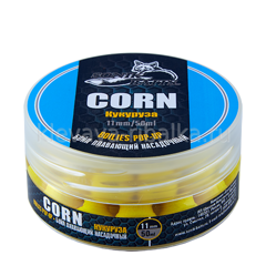 Бойлы плавающие (Pop-Up) Sonik Baits  11мм 25г  Corn (кукуруза) желтый