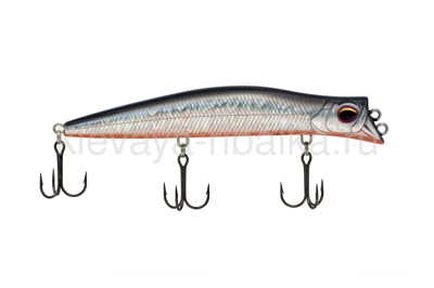 Воблер KYODA POCKY MINNOW 130мм 17,5г 0,1-0,2м цвет-P1040 плавающий