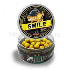 Бойлы вареные Миненко SMILE 14мм 150г  Monster Crab (краб) желтый