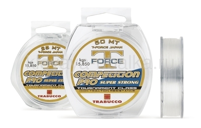 Леска Trabucco T-Force Competition Pro Super Strong 25м 0,08мм  0,86кг Clear