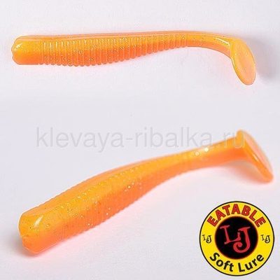 Виброхвост Lucky John Pro Series Long John 4.2"107мм цвет-T26 макрель (6шт)