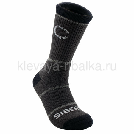Носки термо Следопыт Siberia -35°С р.40-42 шерсть 55%+акрил 45%+нейлон18%+