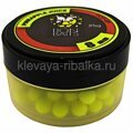 Бойлы плавающие (Pop-Up) Lion Baits  08мм 25г  Pineapple Juice (ананасовый сок) желтый