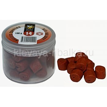 Пеллетс  Lion Baits насадочный 14мм 100г  Red Hallibut (красный палтус)