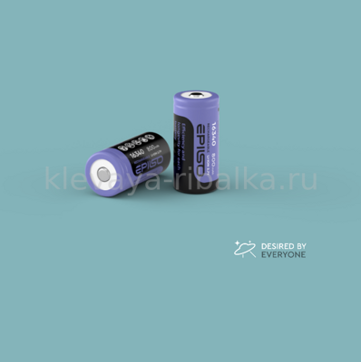 Аккумулятор EPILSO 800mAh bulk/1pcs 3.7V 16340-800