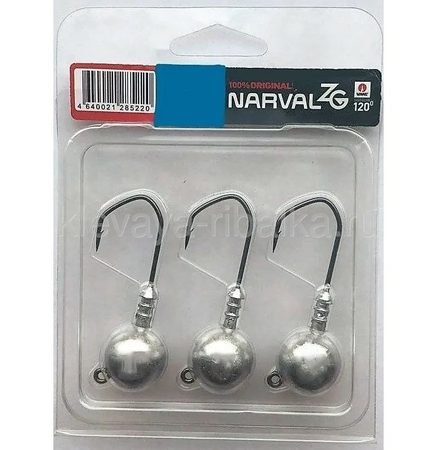 Джиг-головка Narval шар ZG 120 №5/0 16г  (3шт/уп)