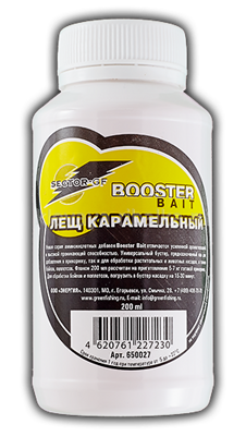 Бустер Greenfishing Booster Bait 200мл Bream (Лещ) карамельный