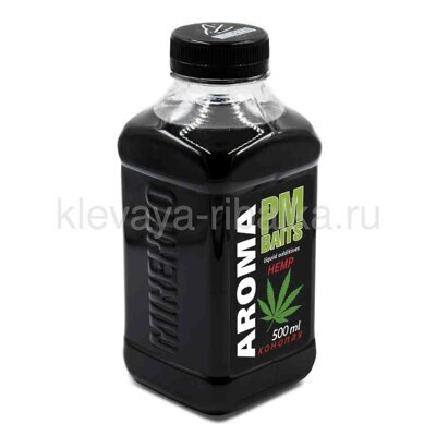 Ароматизатор Миненко PMbaits AROMA liguid 500мл  Hemp (конопля)