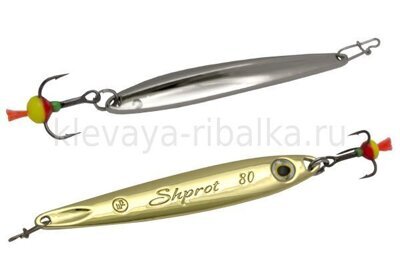 Блесна вертикальная ECOPRO Shprot  11г 70мм S/G