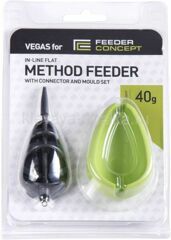 Кормушка  Feeder Concept Flat Method (1шт+уплот.) метод   40г